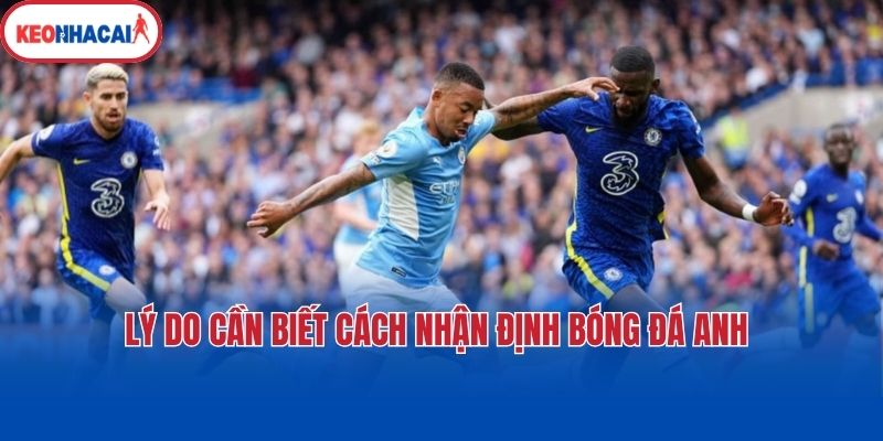 Lý do cần biết cách nhận định bóng đá Anh 