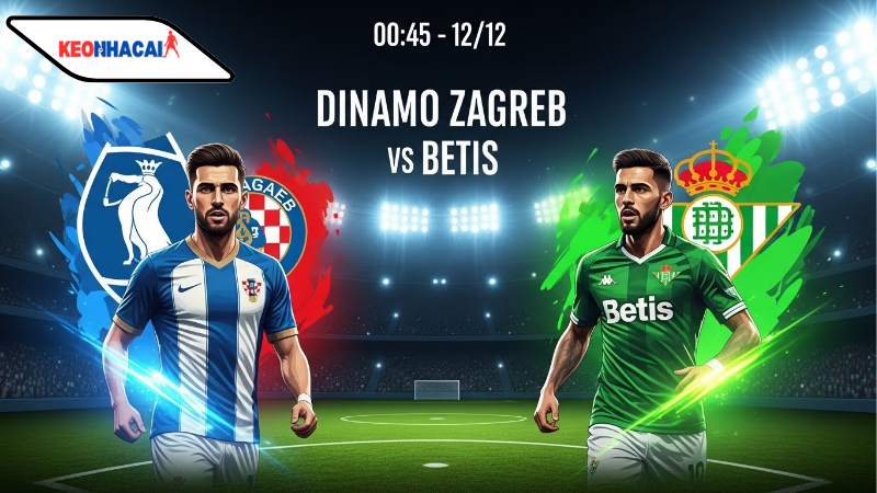 Nhận định bóng đá Dinamo Zagreb vs Betis, 00h45 ngày 12/12